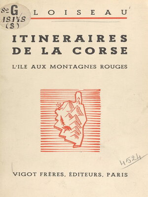 cover image of Itinéraires de la Corse